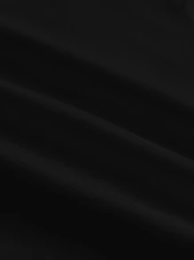 SHEIN BASICS 大碼素色V領短款T恤