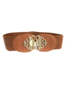 Thắt lưng khóa đối xứng - Đỏ - Xem 2