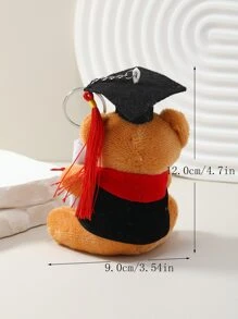 卡通熊設計解壓玩具掛飾鑰匙扣 - 彩色 - 查看 4