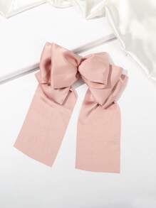 Kẹp tóc hình nơ dễ thương, phụ kiện màu hồng cho ngày Valentine, kẹp tóc càng cua, kẹp tóc cài đầu, đồ dùng học tập, thanh lịch, sinh viên, trang phục mùa đông cho nữ, nơ, phụ kiện tóc, phụ kiện đội đầu, ghim cài tóc - Hồng - Xem 2
