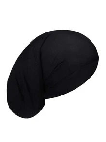 Solid Head Wrap - Black - View 2