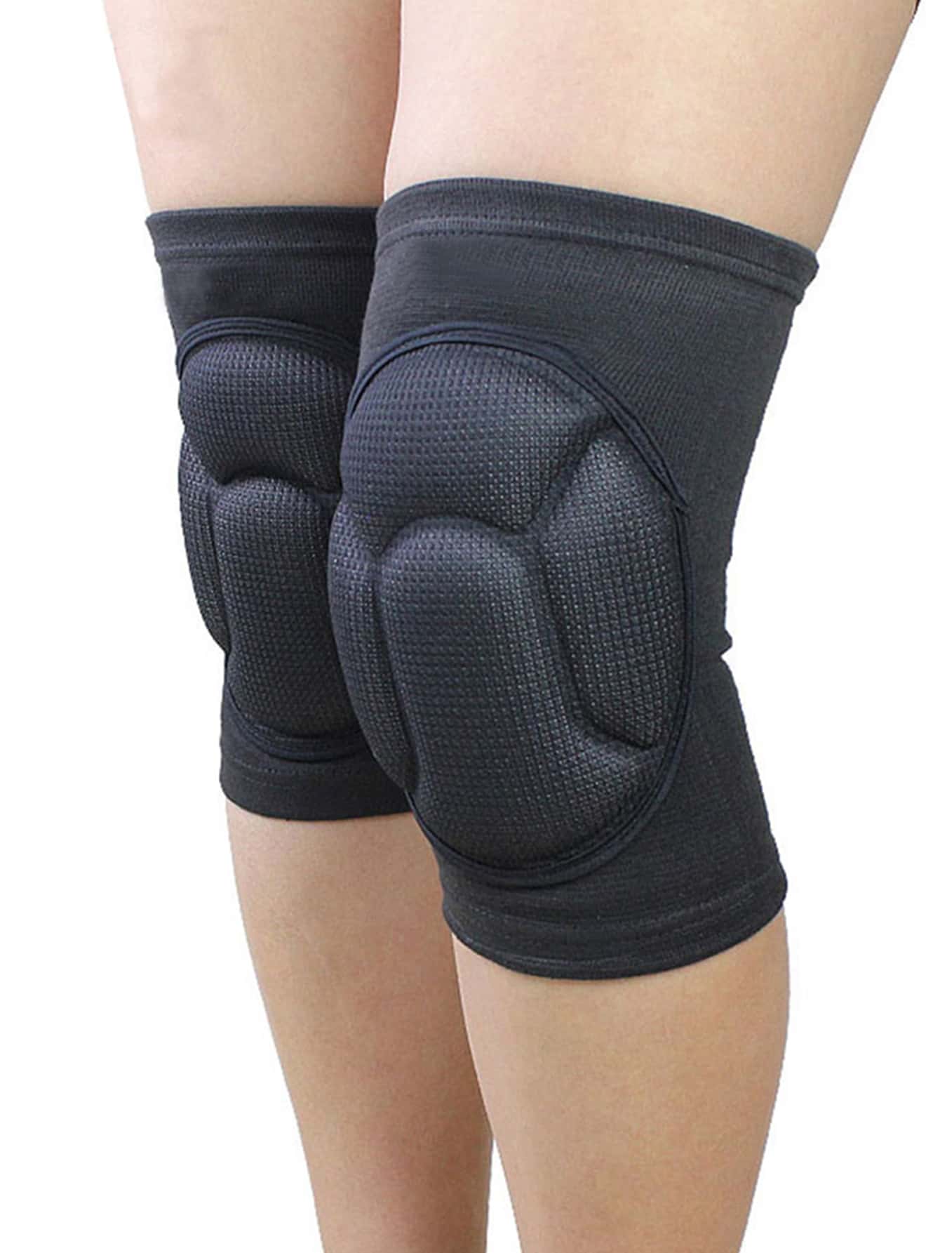 2 piezas Rodillera anticolisión - Negro - Ver 1