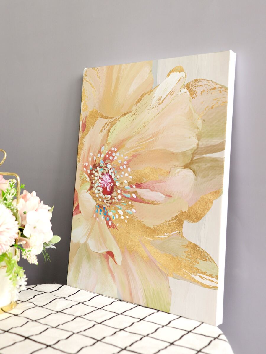 1 Tranh Vàng In Hình Đóng Khung, Tranh Nghệ Thuật Treo Tường Có Thể Tháo Rời Cho Trang Trí Nhà - Nhiều màu - Xem 1