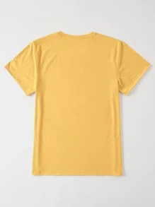 INAWLY Plus Cartoon And Slogan Graphic Tee It's Fine I'm Fine Everything Is Fine Graphic Tee, Women Top, Summer
