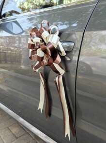 10pcs Wedding Car Bow - Multicolor - View 1