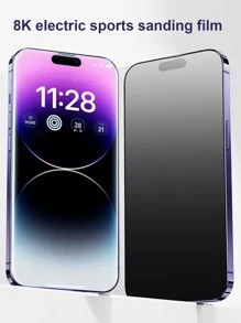 螢幕防窺強化膜 相容iPhone15/15Plus/15Pro/15Promax - 黑色 - 查看 4