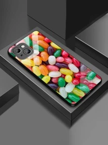 糖果圖案手機殼 - 彩色 - 查看 3