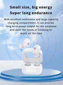 低延迟防噪无线耳机 - 白色 - 查看 3
