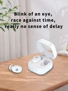 低延迟防噪无线耳机 - 白色 - 查看 5