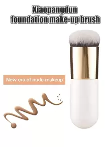 1 Cọ Trang Điểm Bạch Kim Flat Cream Foundation Brush Cho Sản Phẩm Trang Điểm Chuyên Nghiệp - trắng - Xem 1