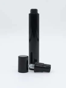 1pc 15ml Full Black Pp Vacuum Lotion Bottle 0.5oz With Lotion Pump - Black - View 2