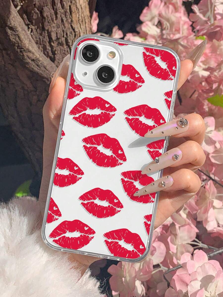唇印手机壳 - 彩色 - 查看 1