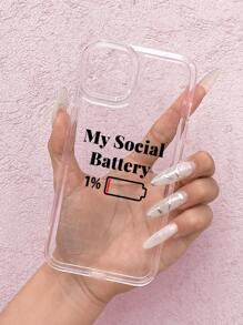 字母圖案手機殼 - 彩色 - 查看 1