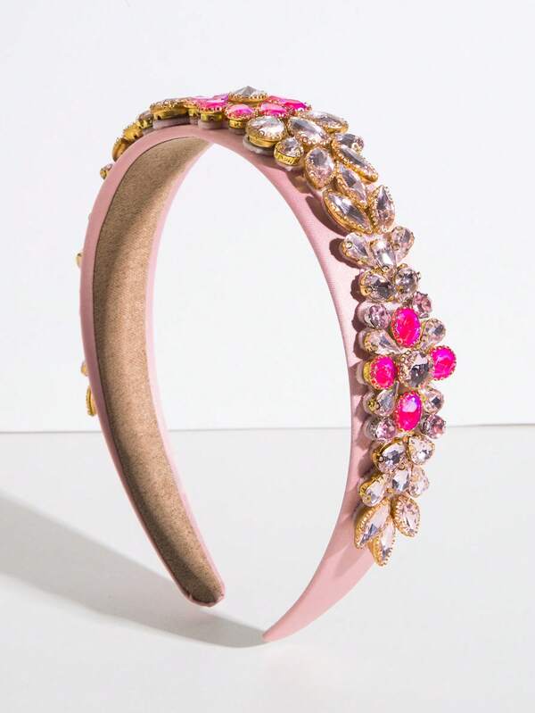 1 szt. Damska opaska z cyrkonii sześciennej, luksusowa, do dekoracji diademów, opaska do włosów, obręcz do włosów