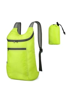 ligero Mochila de senderismo impermeable pequeño Mochila Mochila - Verde - Ver 3