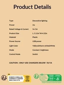 1pc Crystal Textured Table Lamp, Battery Powered Decorative Lamp For Home Decor - Multicolor - View 4