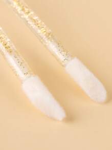 FULL BEAUTY 50入組金色棍棒適用於指甲片表皮推和去除器套裝適用於美甲和修腳一次性套裝有用和沙龍-不會輕易折斷 - 黃色 - 查看 5