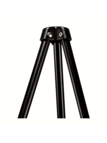 1pc Metal Art Easel Stand With 9 Segments, 169cm In Height And 120cm In Width, Convenient Style For Students And Artists, Portable & Foldable With Tripod Design - Black - View 4