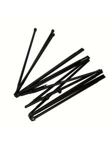 1pc Metal Art Easel Stand With 9 Segments, 169cm In Height And 120cm In Width, Convenient Style For Students And Artists, Portable & Foldable With Tripod Design - Black - View 7