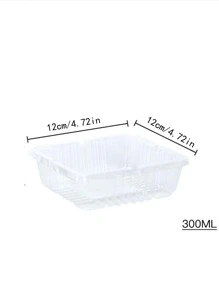 30pcs Ashtray Without Liquid, Modern Clear Ashtray For Home - Blue - View 6