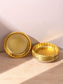 Bộ 10 Khuôn Làm Bánh Gold, Khuôn Làm Bánh Trang Trí Nhà Kiểu Pháp - Vàng - Xem 4