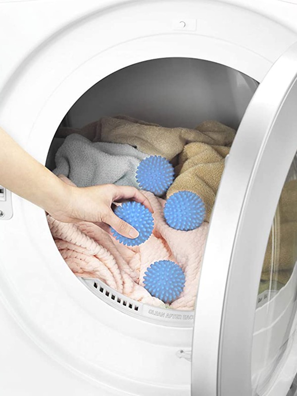 1pc PVC Laundry Ball, Daily Solid Color Reusable Washing Ball For