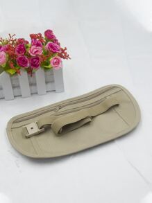Minimalist Bum Bag Slim For Running - Khaki - View 2