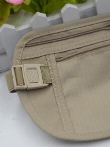 Minimalist Bum Bag Slim For Running - Khaki - View 5