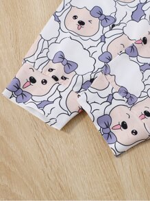 Đồ mặc nhà Gái Hoạt hình Slogan Dễ thương - Nhiều màu - Xem 4