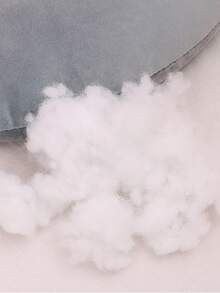 1入組素色旅行枕現代滌綸旅行枕 - 灰色 - 查看 3