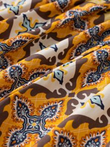 SHEIN Baby Allover Print Cami Jumpsuit - Multicolor - View 3