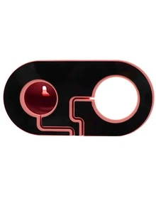 2 In 1 Silicone Phone Charger Stand Compatible With iPhone & Apple Watch - Pink - View 4