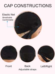 Long Body Wave Synthetic Wig With Headband - Multicolor - View 7