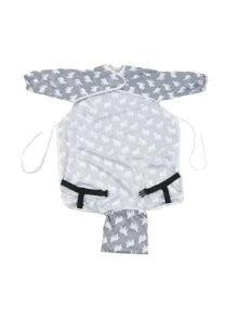 Baby Solar Bear Print Bib - Multicolor - View 4