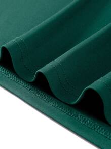 Áo thun nam Tim Giải trí - Màu xanh lá cây đậm - Xem 4