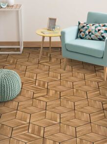 11 cái/bộ NHỰA PVC Tầng Miếng Dán Hiện Đại Bằng Gỗ Hoa Văn Chống Thấm Nước Chống Trơn Trượt Vỏ Dính Sàn Cho Gia Đình - Nhiều màu - Xem 1