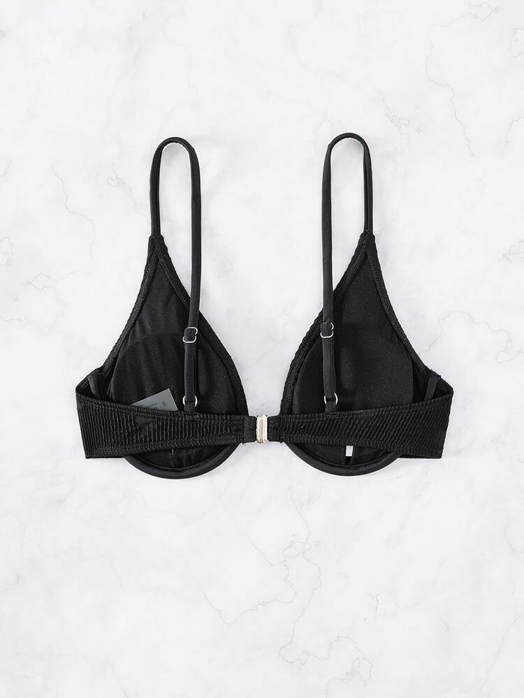 Summer Beach Solid Underwire Bikini Top