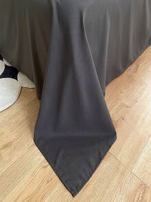 4pcs/set Solid Color Duvet Cover Set Without Filler, Minimalist Green Bedding Set For Home - Green - View 7