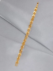 Vòng đeo tay rỗng - Vàng - Xem 4