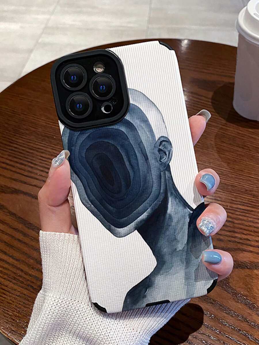 人像圖案手機殼 - 彩色 - 查看 1