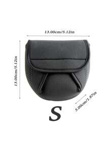 1pc Fishing Spinning Reel Bag - Black - View 10