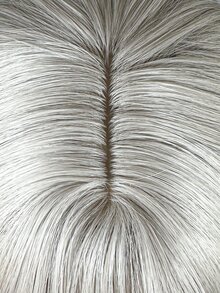 短直筒人造假髮帶劉海 - 彩色 - 查看 6