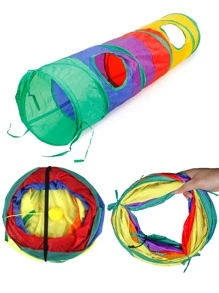 1 pieza Túneles para gato plegable - Multicolor - Ver 2