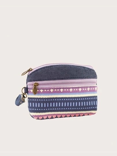 Vỏ Colorblock Nhẹ Thời Trang Cho Kỷ Niệm Cho Quà Tặng Sinh Nhật Cho Quà Tặng Nhân Viên Văn Phòng Cho Nam Cho Nữ Cho Nữ Ví Ví Mini Ví Ví Tiền Xu