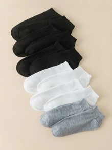 12雙素色短襪 - 彩色 - 查看 2