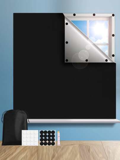 ستارة معتمة بسيط لون طقم واحد