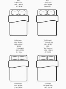 Marble Print Duvet Cover Set Without Filler - Multicolor - View 2