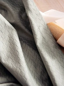 素色單片遮光窗簾適用於臥室和客廳滌綸單片遮光窗簾四季皆宜 - 彩色 - 查看 4