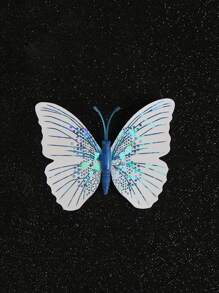 12 cái 3D Bướm Sticker - Màu xanh lam - Xem 5