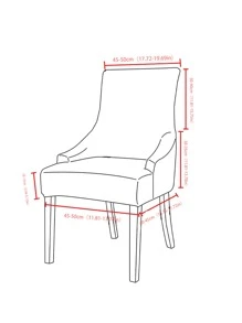 1/2/4 Co Giãn Chống Trầy Xước Hình Thoi Jacquard Bọc Ghế Ăn Có Móng Tay, bọc Toàn Bộ Ghế Trang Trí Bọc Có Thể Tháo Rời - Màu be - Xem 2